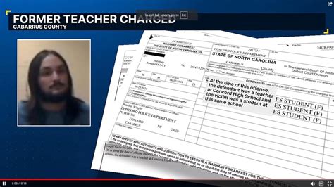 Teacher charged with indecent liberties with student at ENC